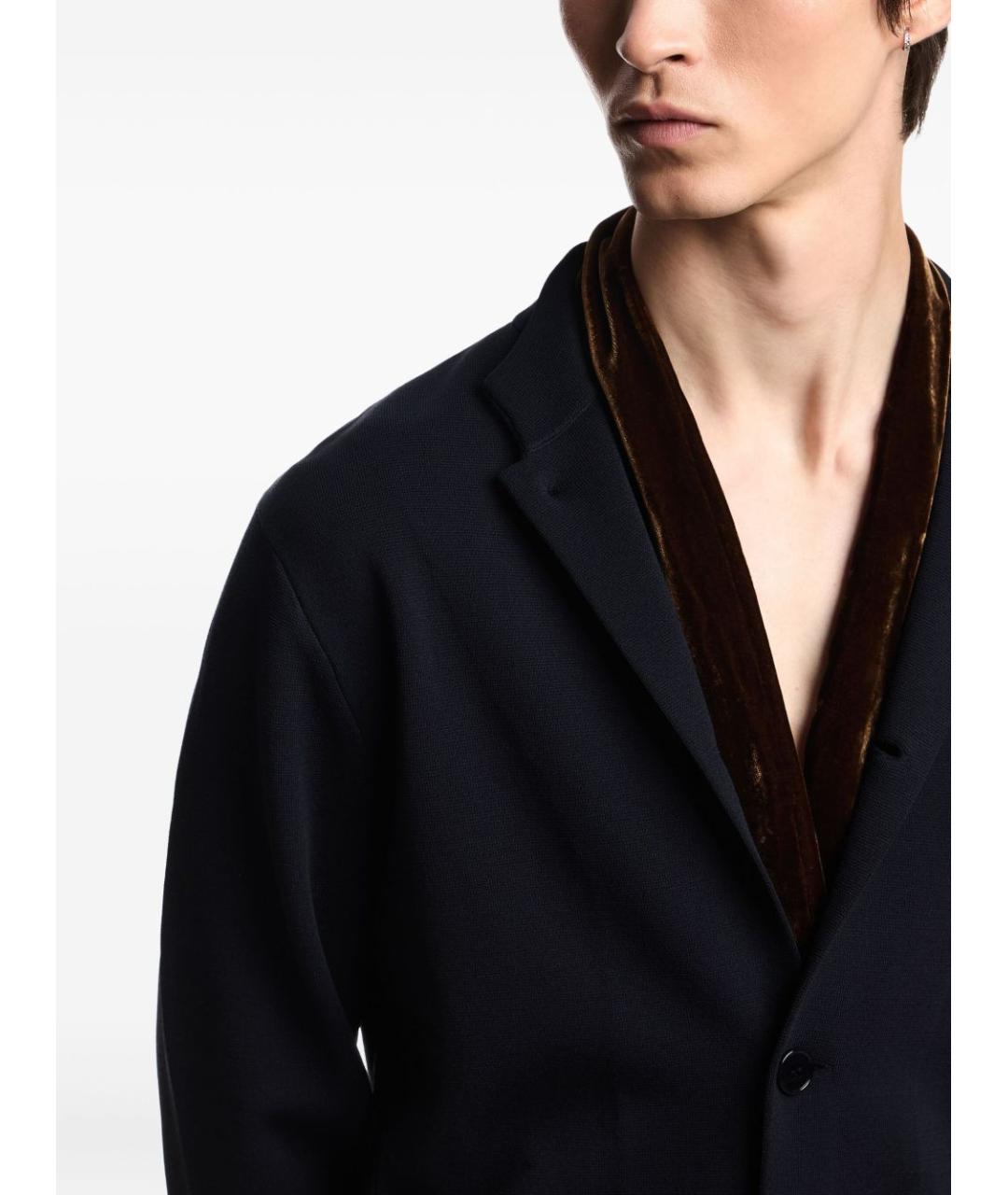 EMPORIO ARMANI Синий пиджак, фото 2