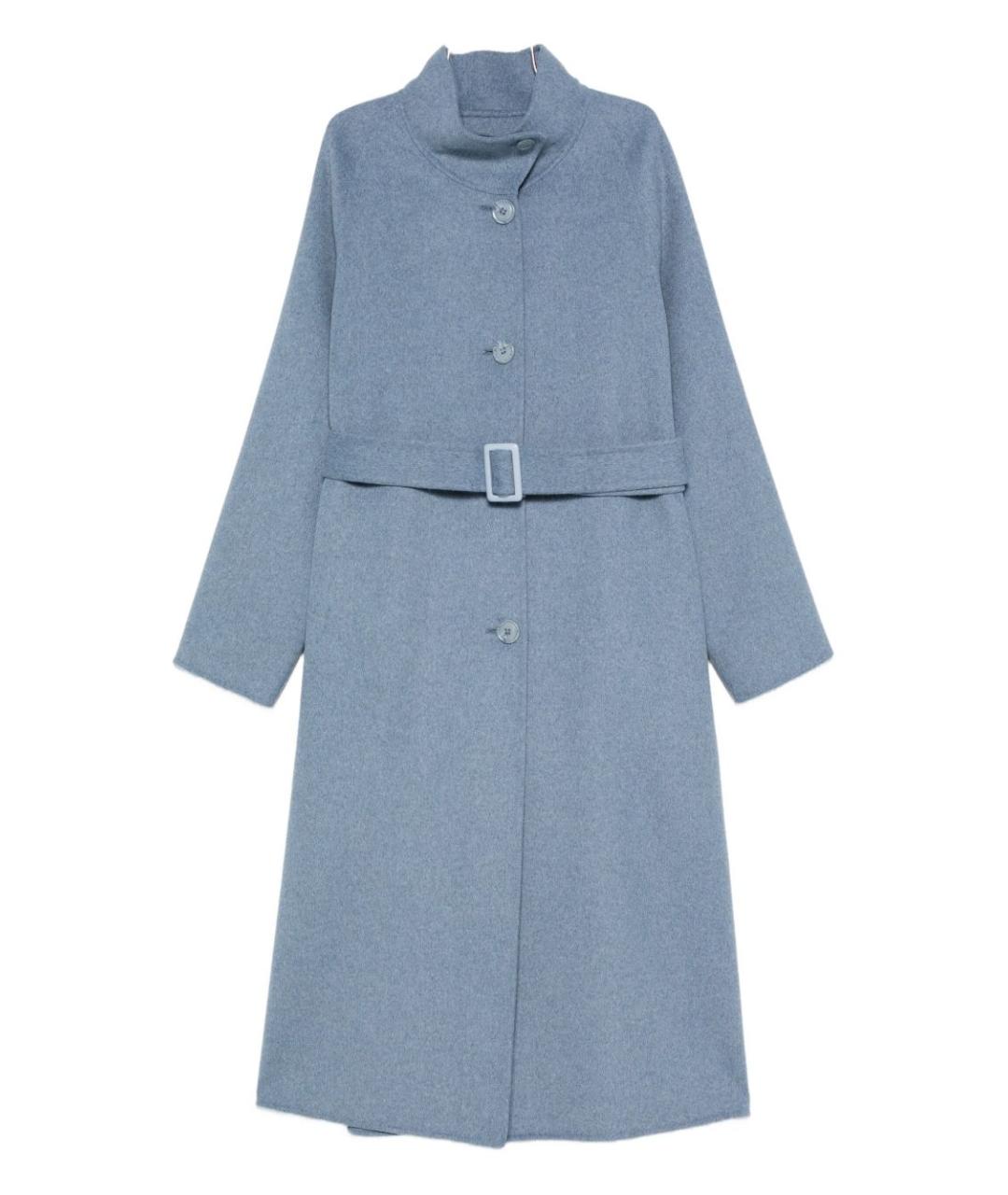 EMPORIO ARMANI Голубое пальто, фото 1
