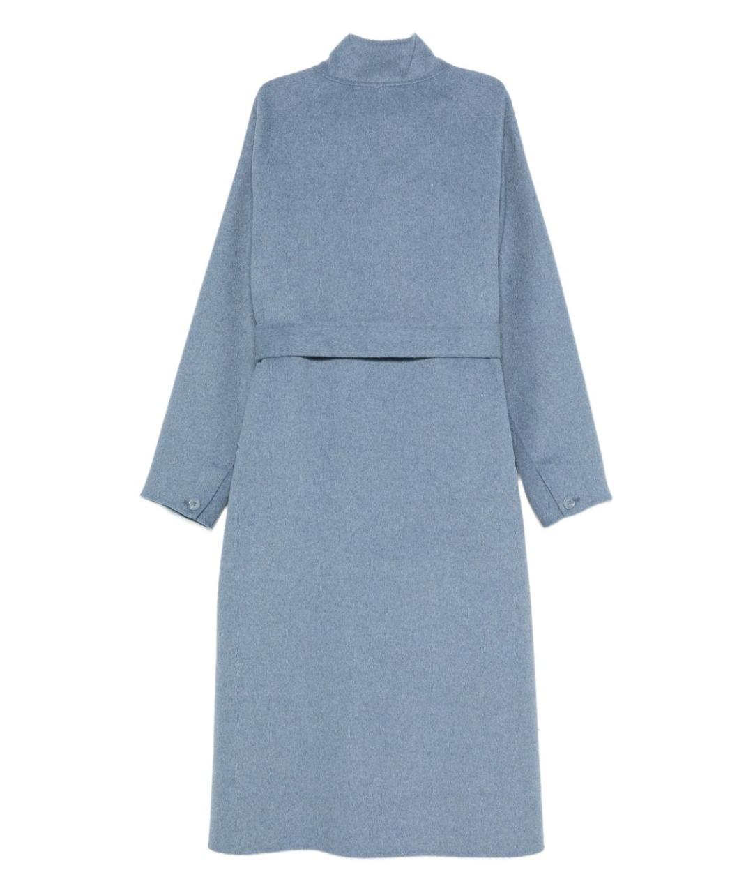 EMPORIO ARMANI Голубое пальто, фото 2
