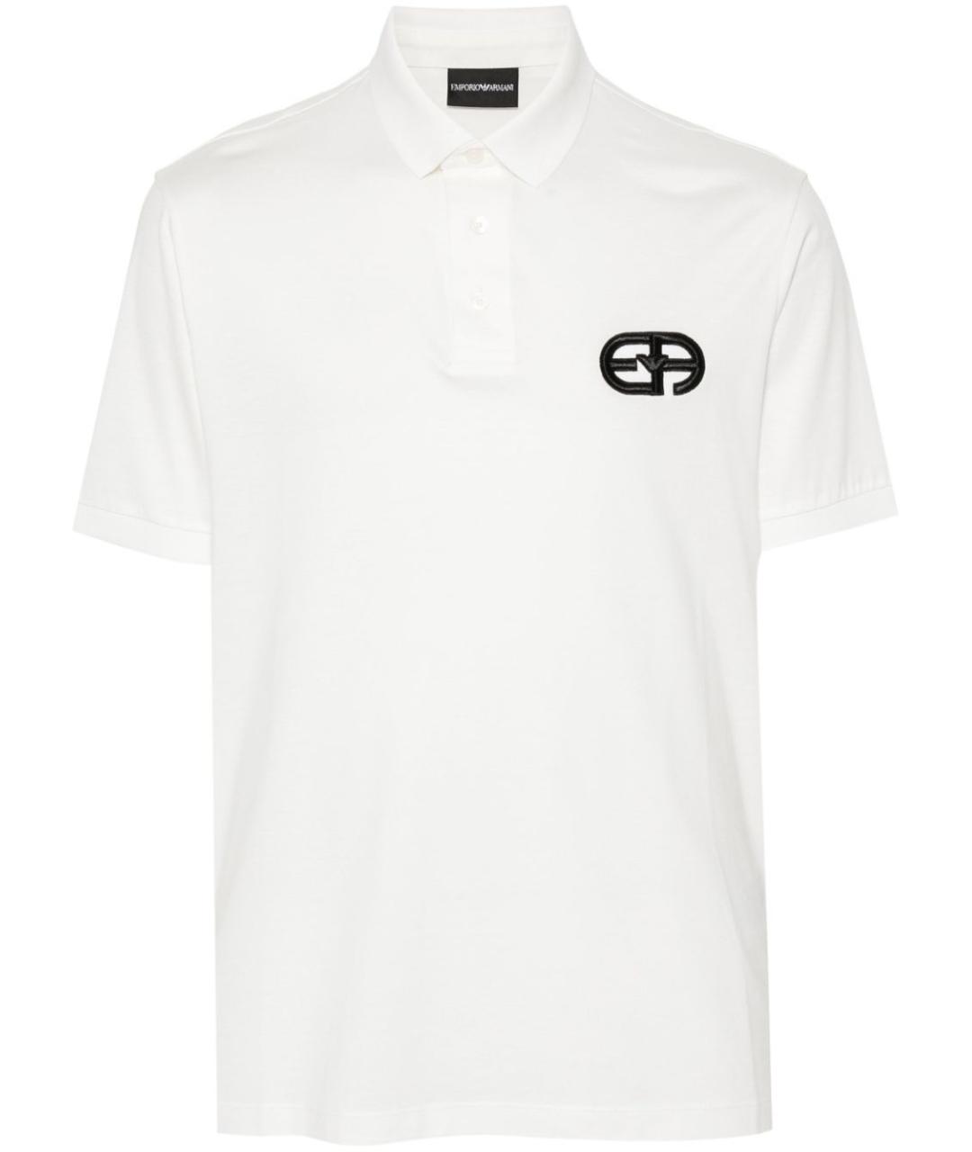EMPORIO ARMANI Белая футболка, фото 1