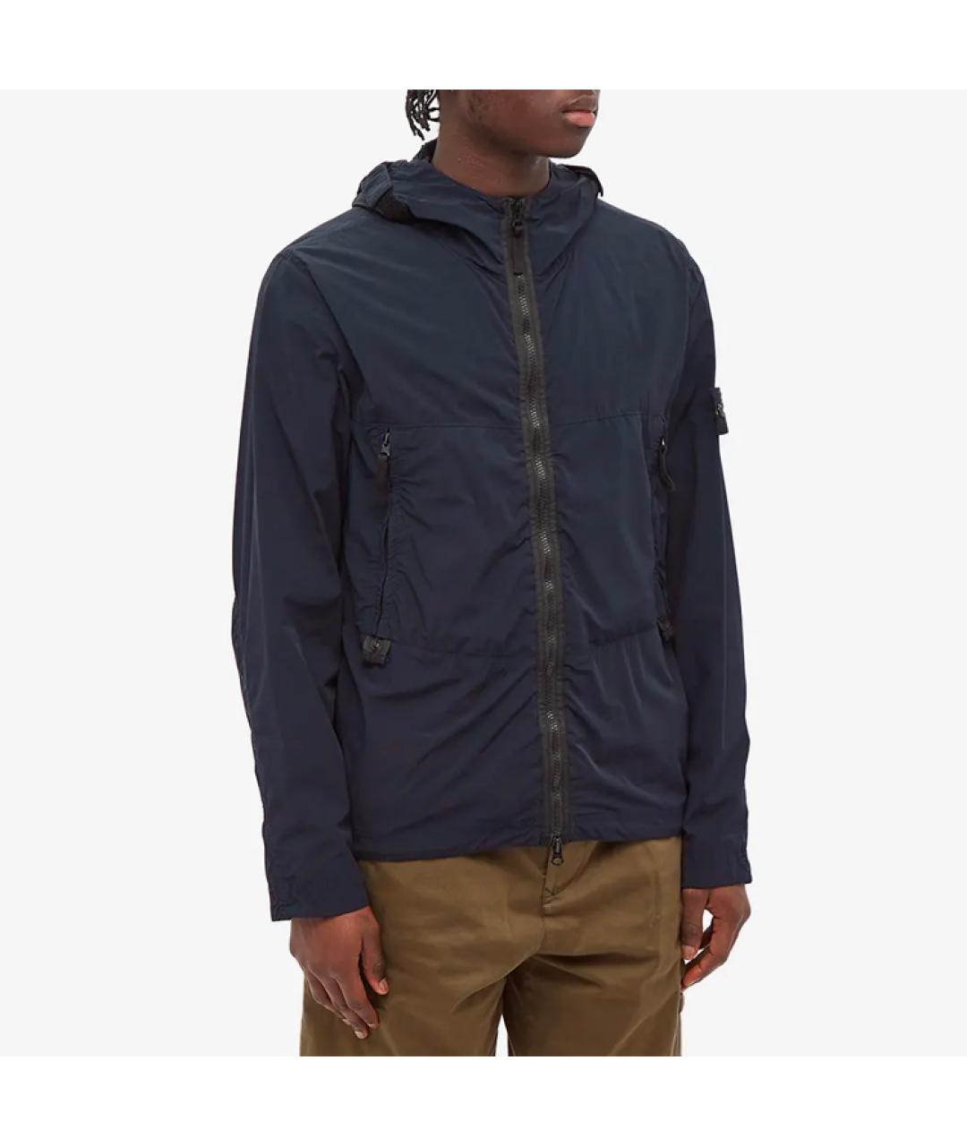 STONE ISLAND Синяя куртка, фото 4