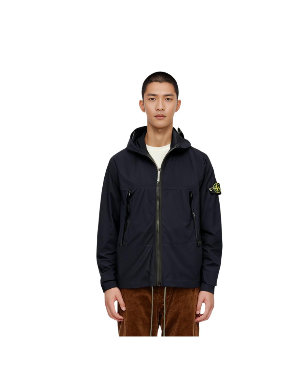 STONE ISLAND Синяя куртка, фото 5