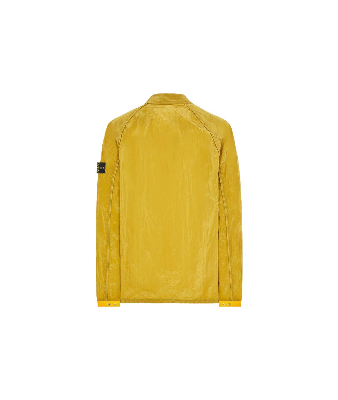 STONE ISLAND Желтая куртка, фото 2
