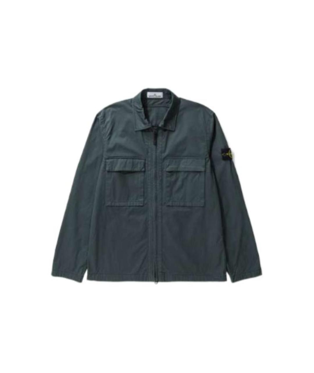 STONE ISLAND Антрацитовая куртка, фото 1