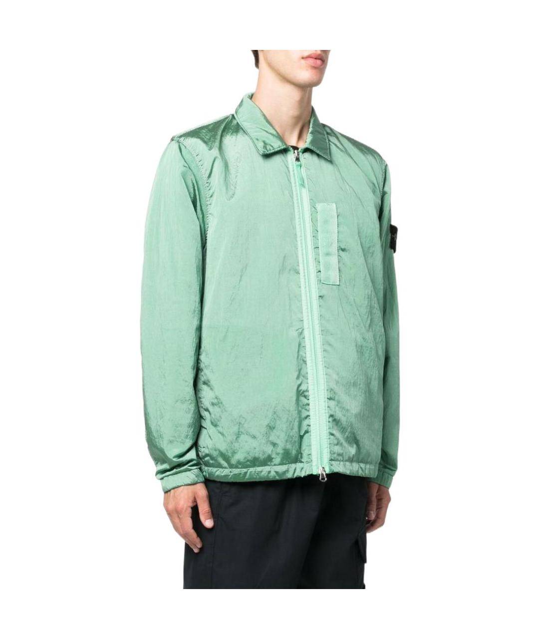 STONE ISLAND Салатовая куртка, фото 4