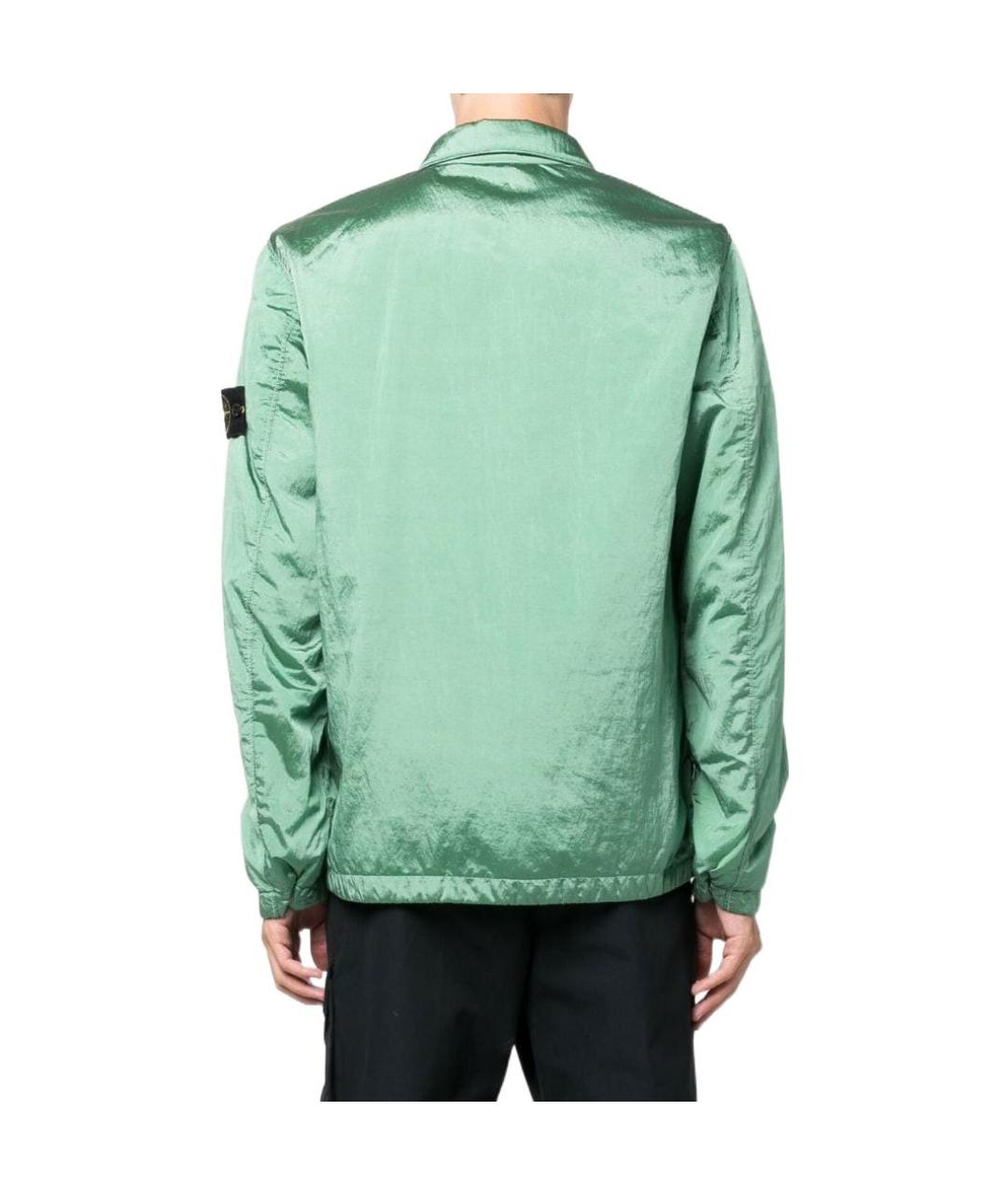 STONE ISLAND Салатовая куртка, фото 3