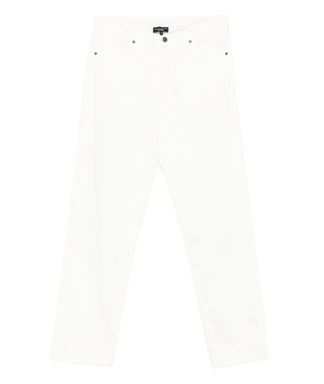 EMPORIO ARMANI Белые прямые джинсы, фото 1