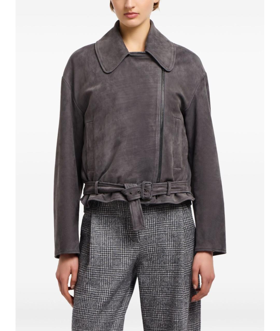 EMPORIO ARMANI Серая куртка, фото 2