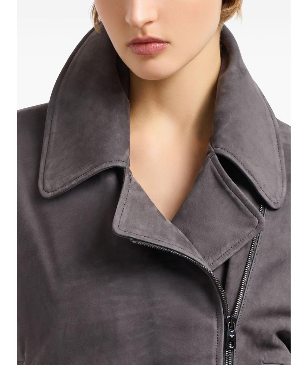 EMPORIO ARMANI Серая куртка, фото 4