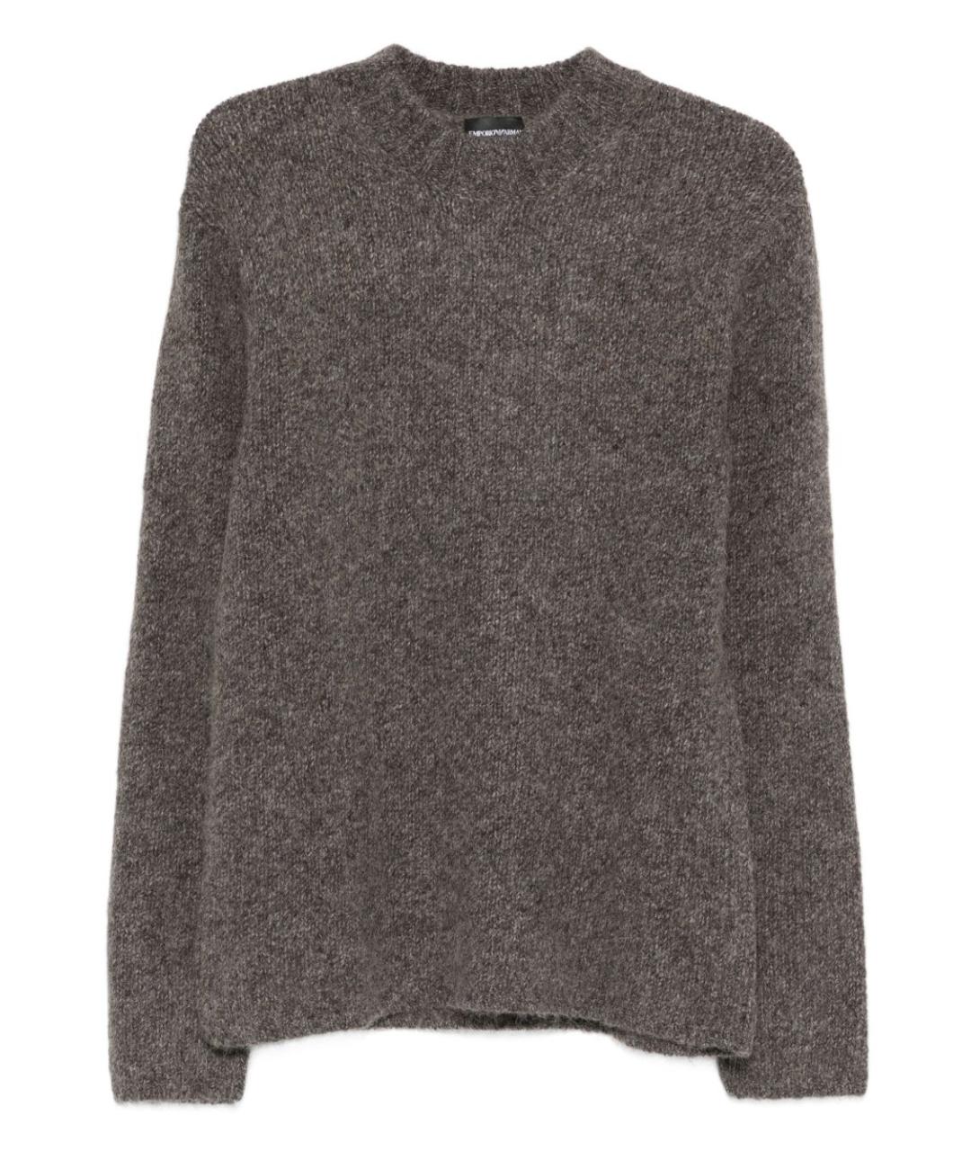 EMPORIO ARMANI Антрацитовый джемпер / свитер, фото 1