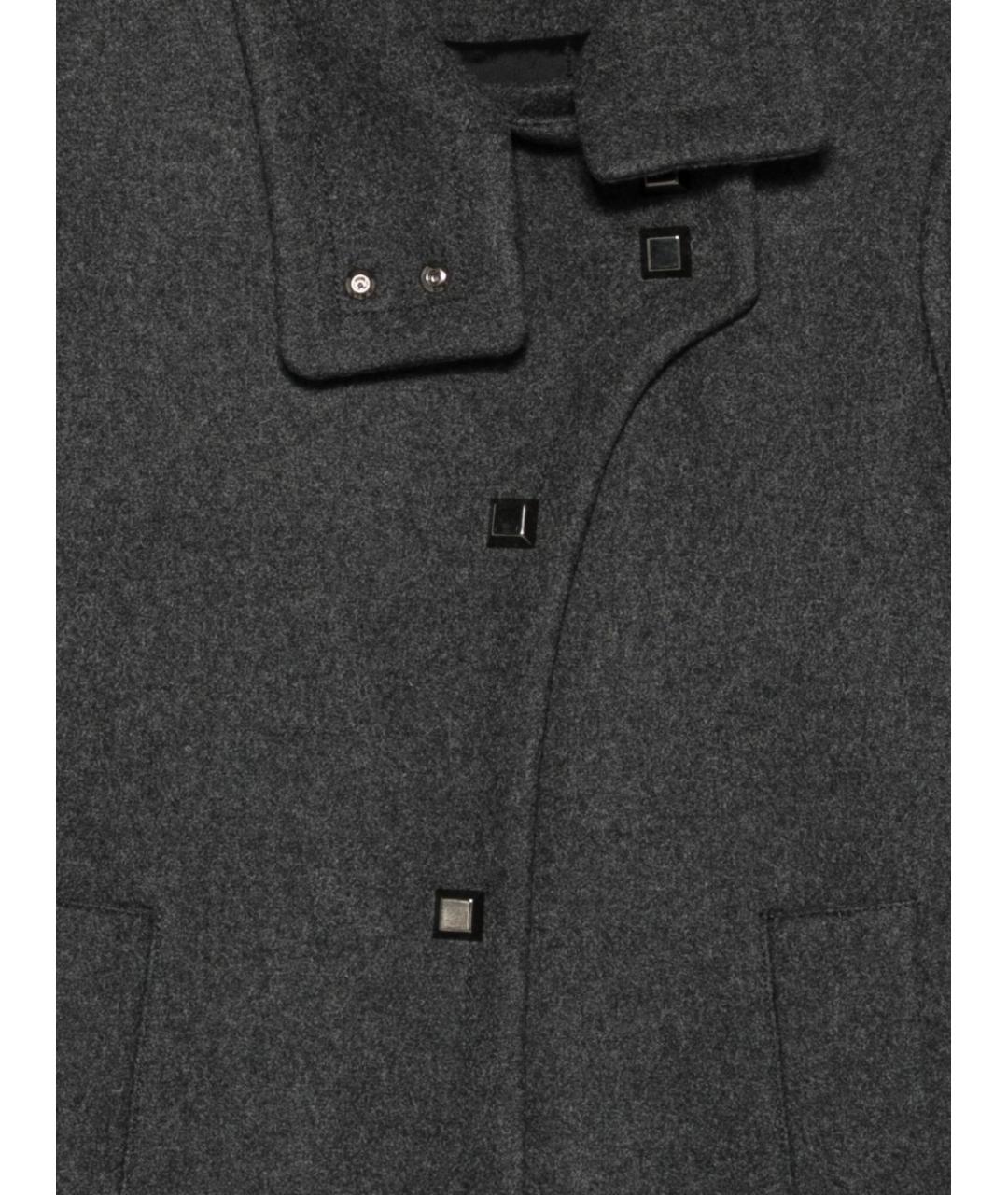 EMPORIO ARMANI Серое пальто, фото 3