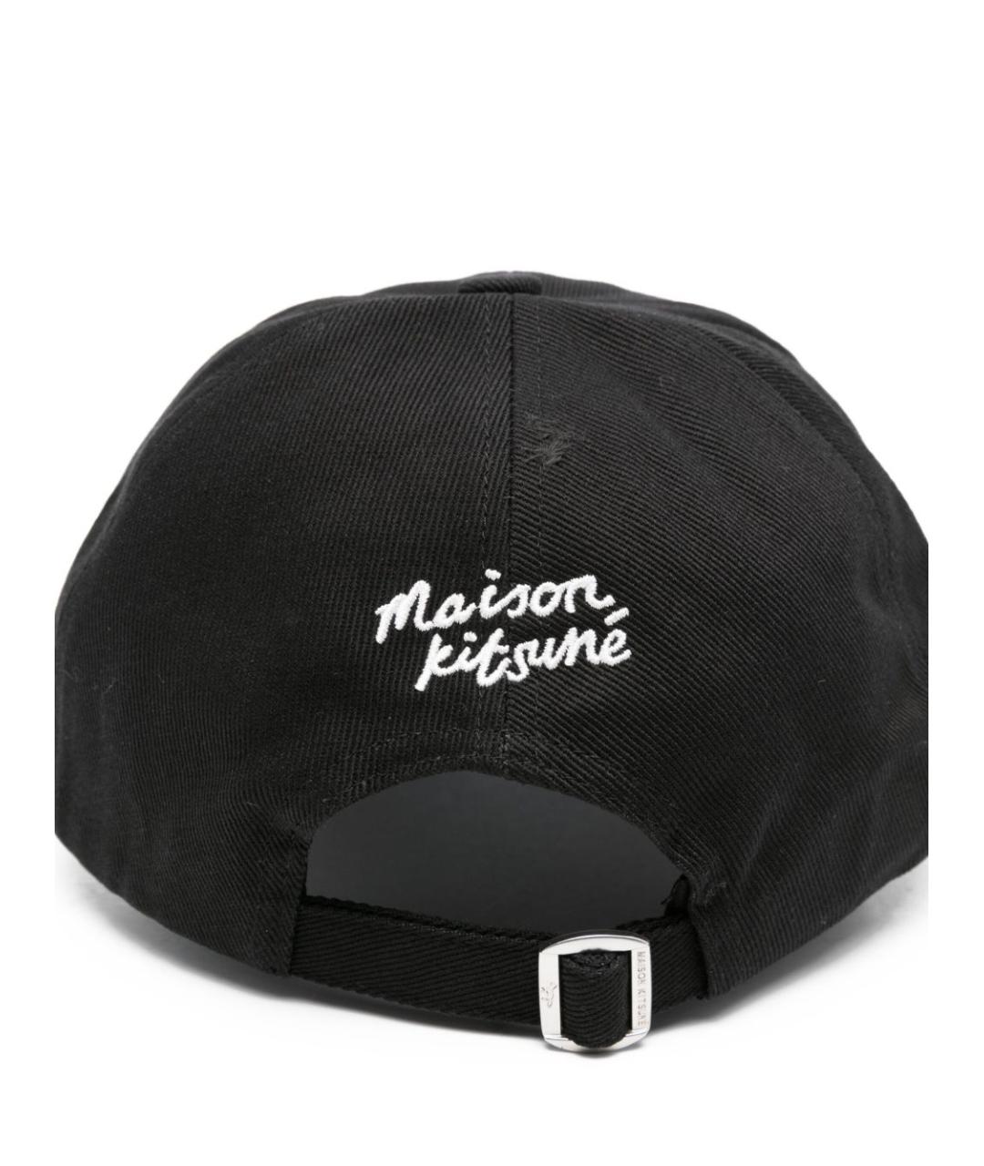 MAISON KITSUNE Черная кепка, фото 2