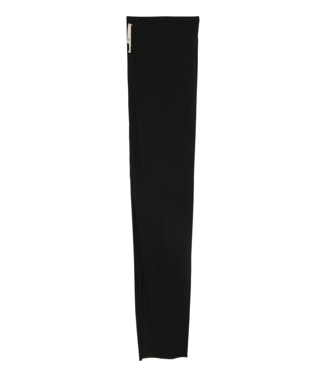 RICK OWENS DRKSHDW Черная юбка макси, фото 1