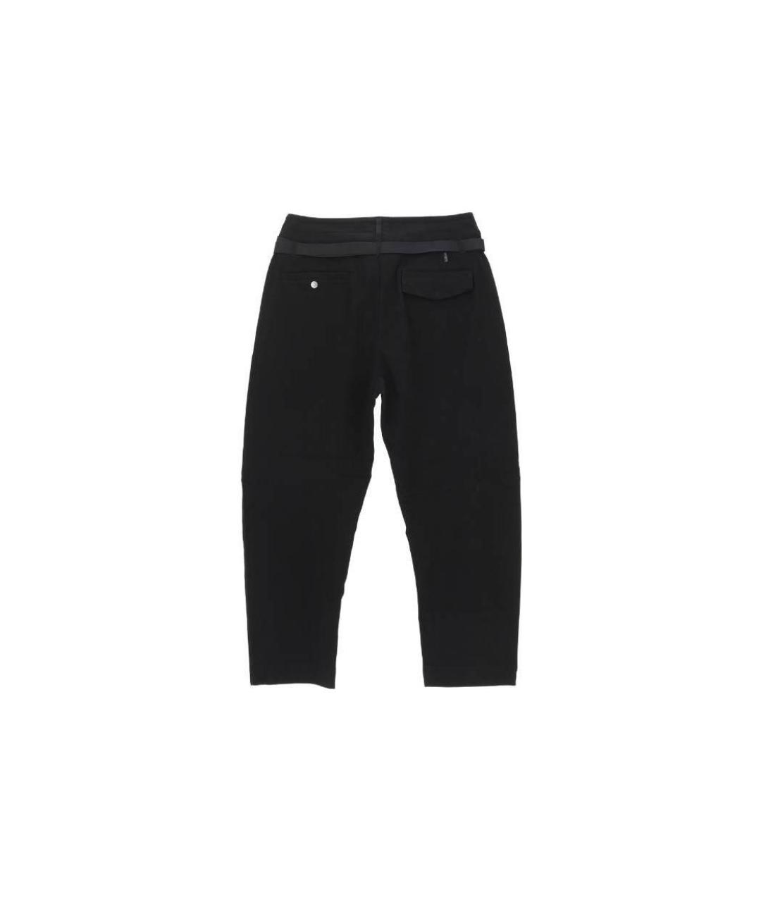 STONE ISLAND Черные классические брюки, фото 2