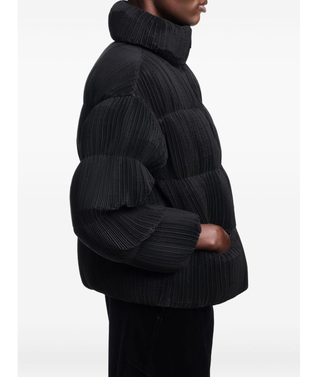 EMPORIO ARMANI Черное пальто, фото 2