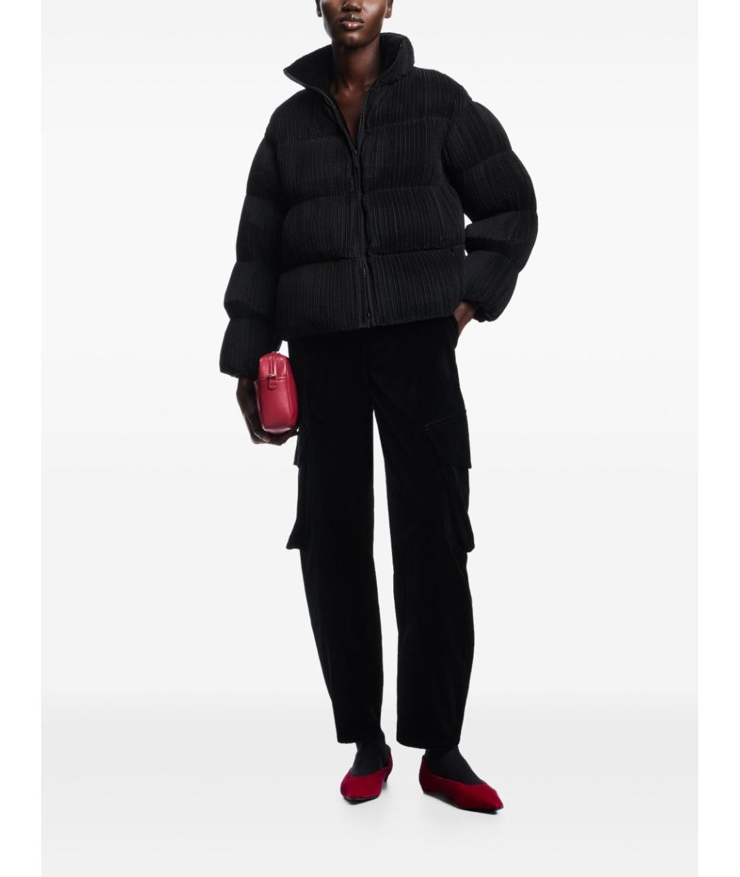 EMPORIO ARMANI Черное пальто, фото 5