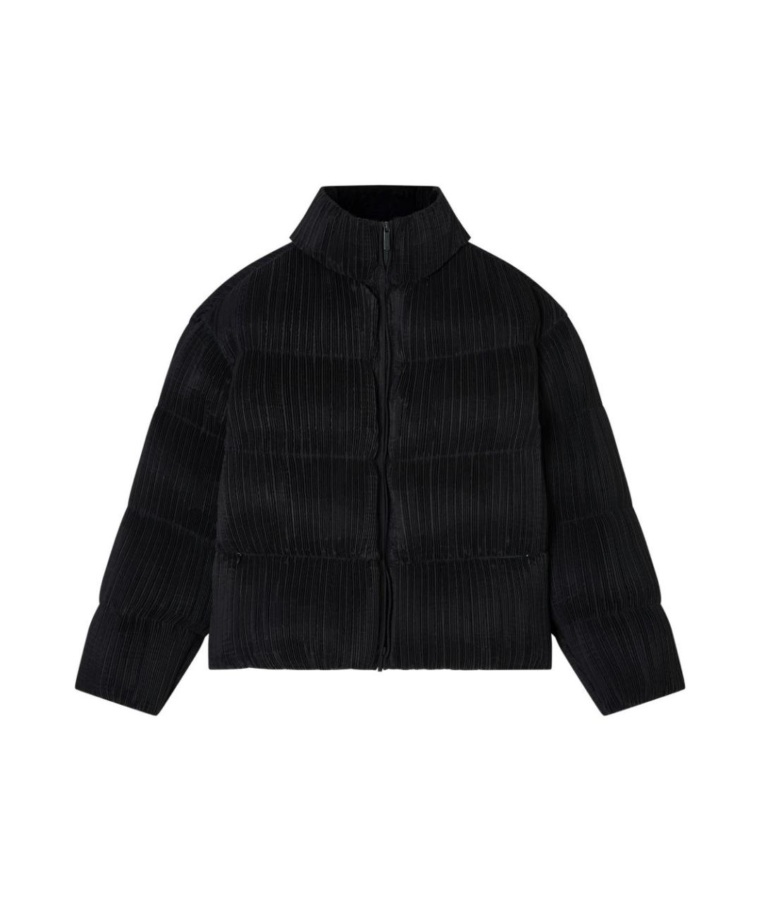 EMPORIO ARMANI Черное пальто, фото 1