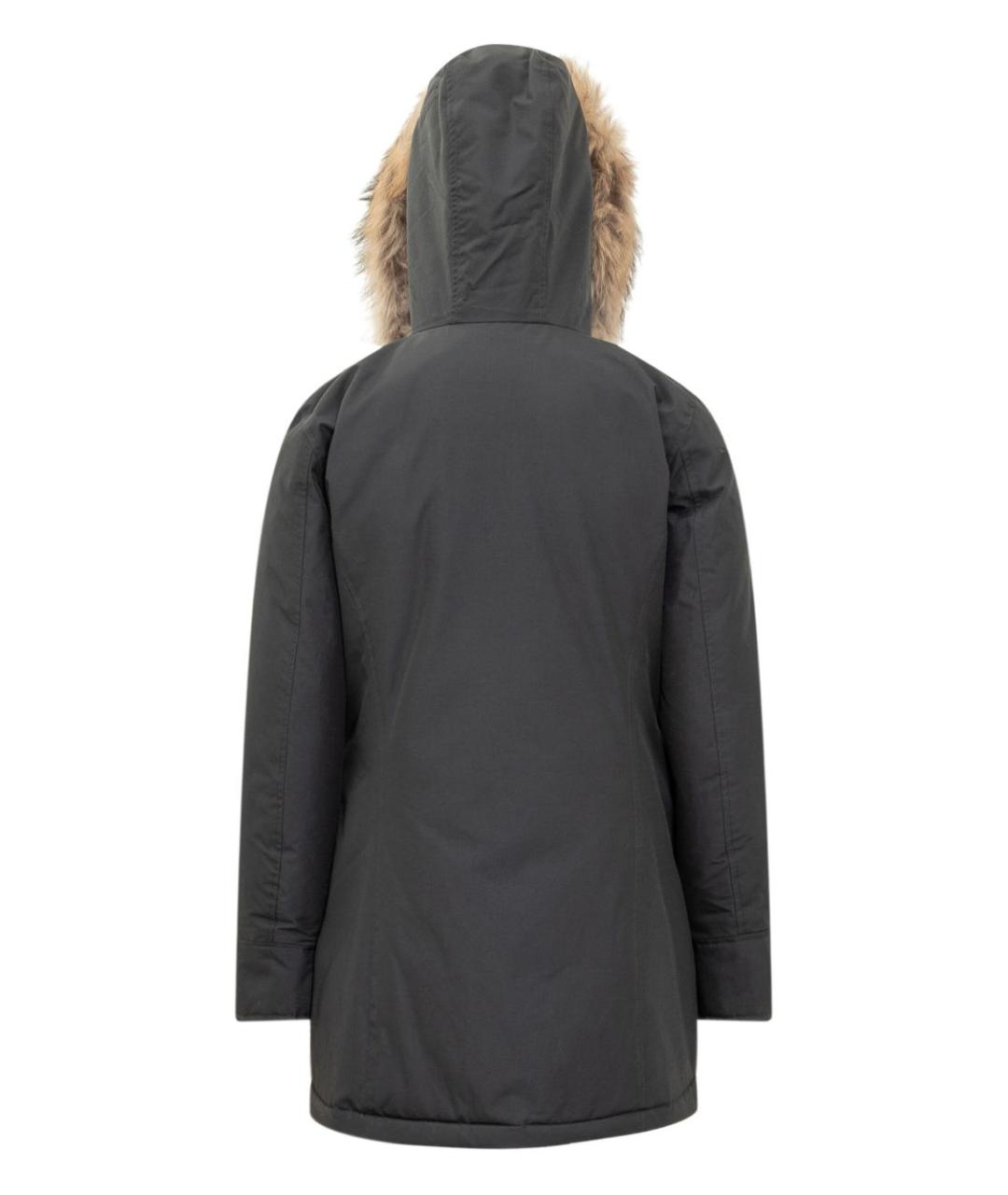 WOOLRICH Темно-синяя хлопковая парка, фото 2