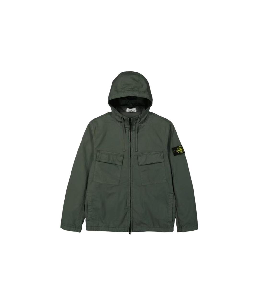 STONE ISLAND Зеленая куртка, фото 6