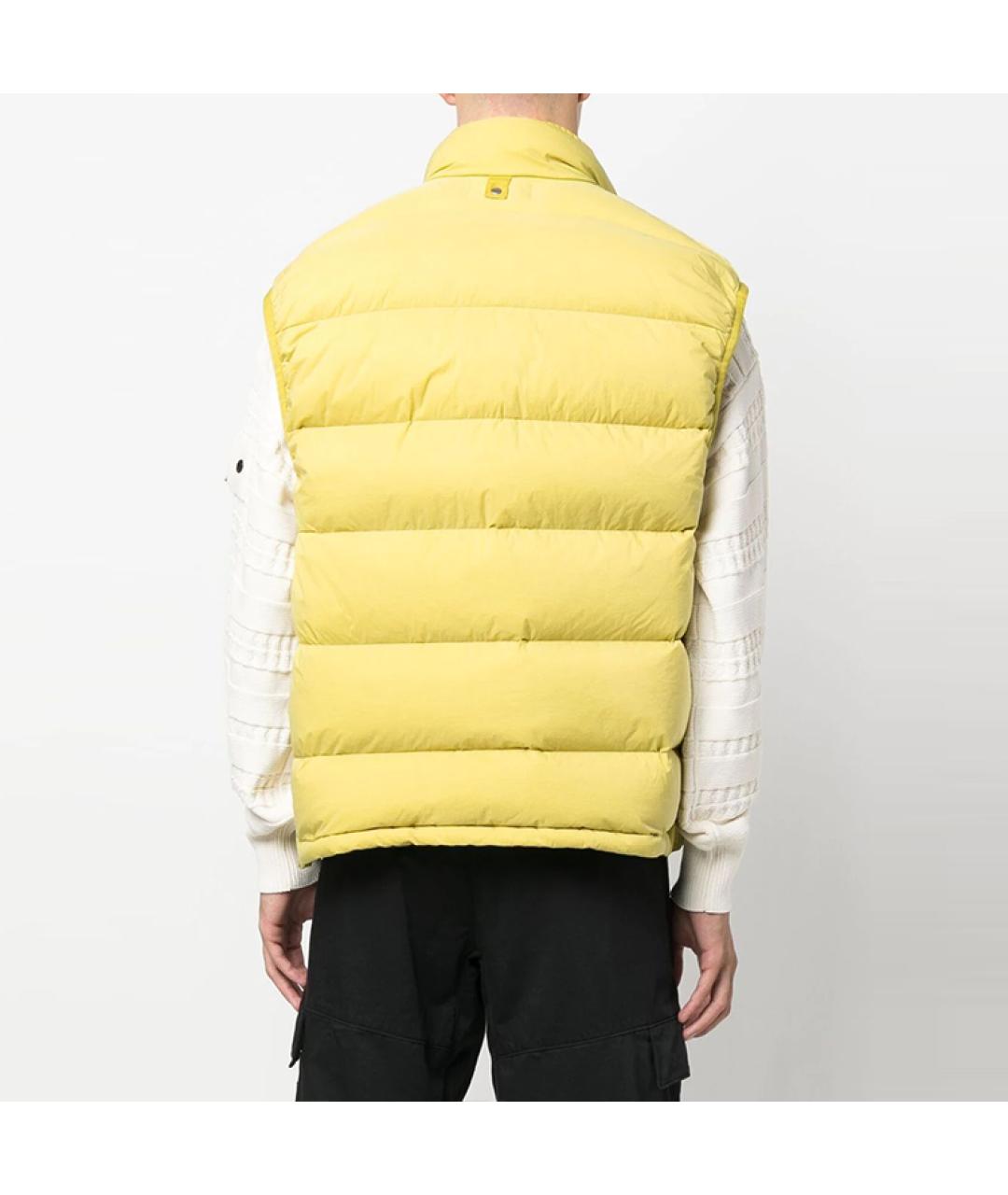 STONE ISLAND Желтый жилет, фото 3