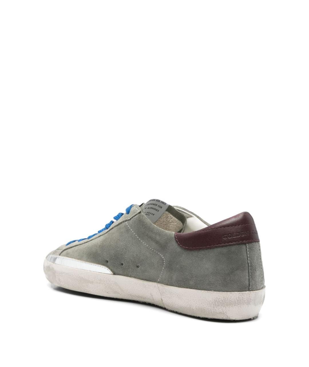 GOLDEN GOOSE DELUXE BRAND Зеленые замшевые низкие кроссовки / кеды, фото 3