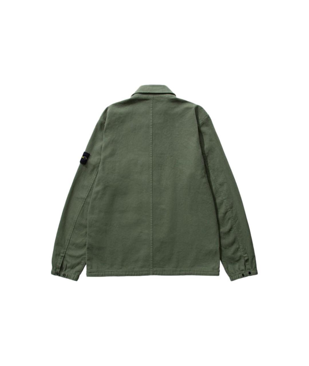 STONE ISLAND Зеленая куртка, фото 2