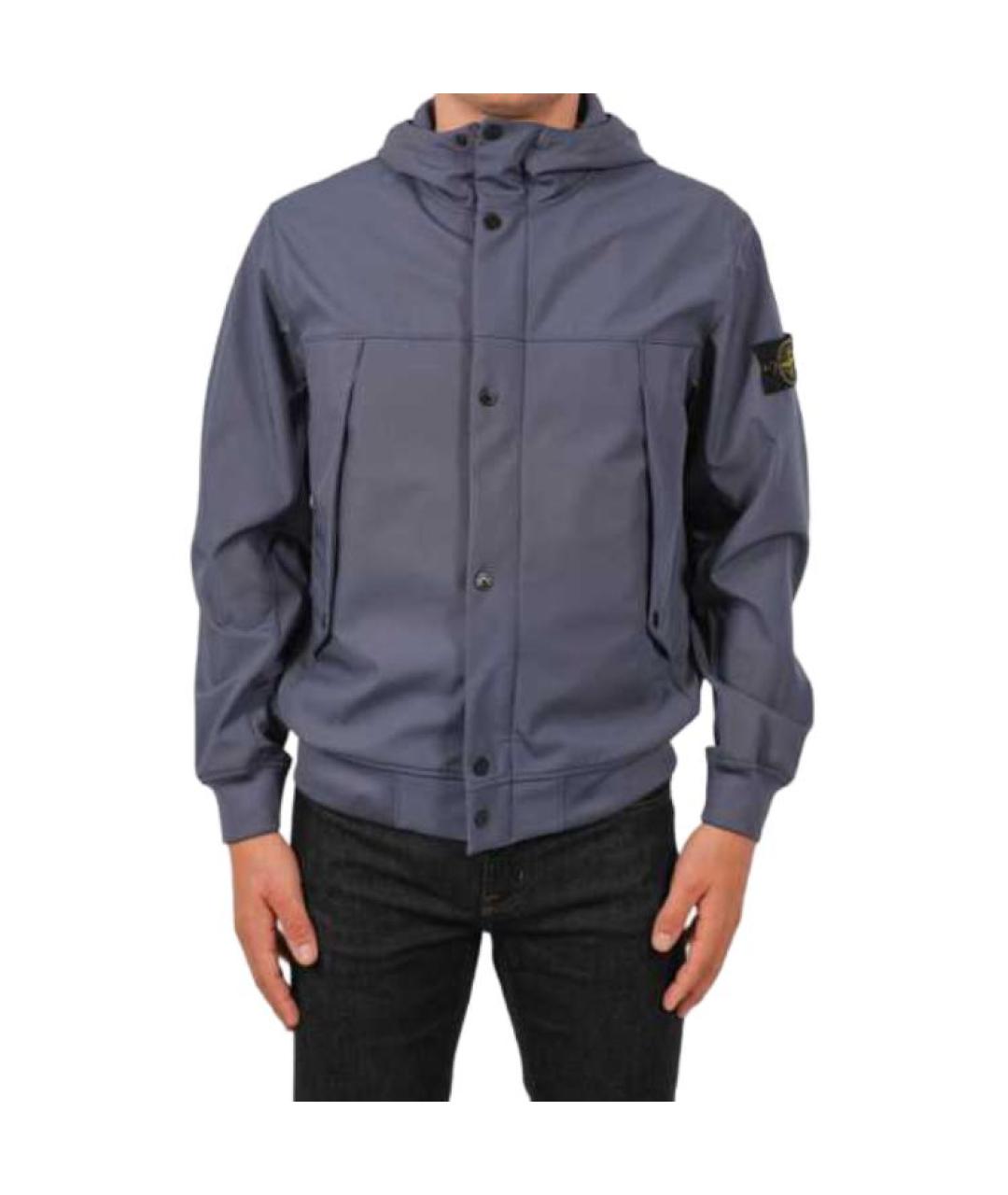 STONE ISLAND Синяя куртка, фото 3