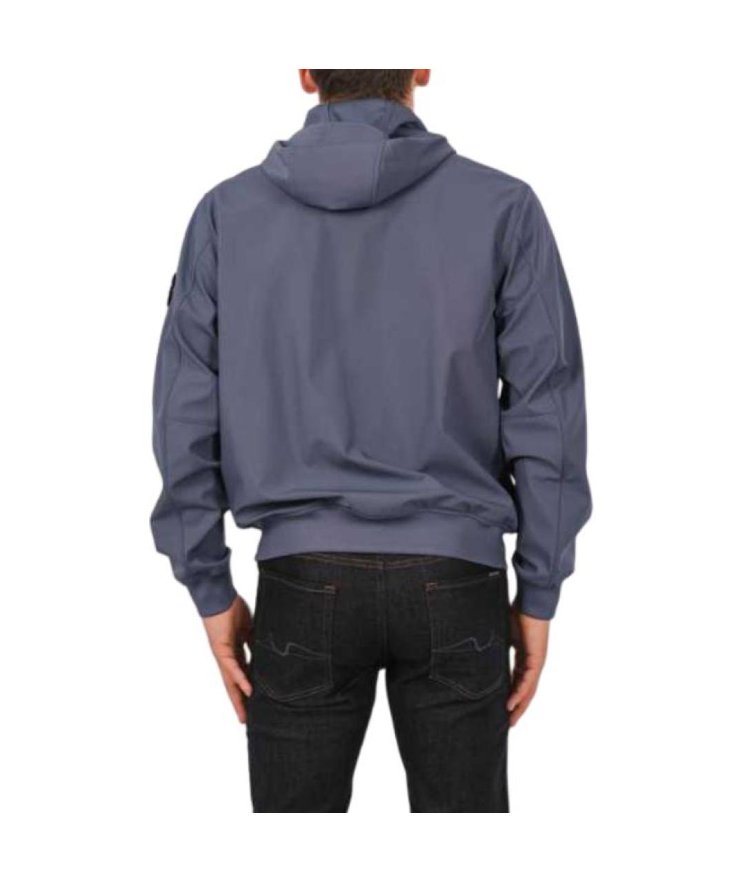 STONE ISLAND Синяя куртка, фото 4