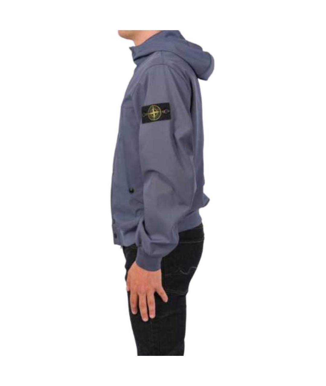 STONE ISLAND Синяя куртка, фото 5