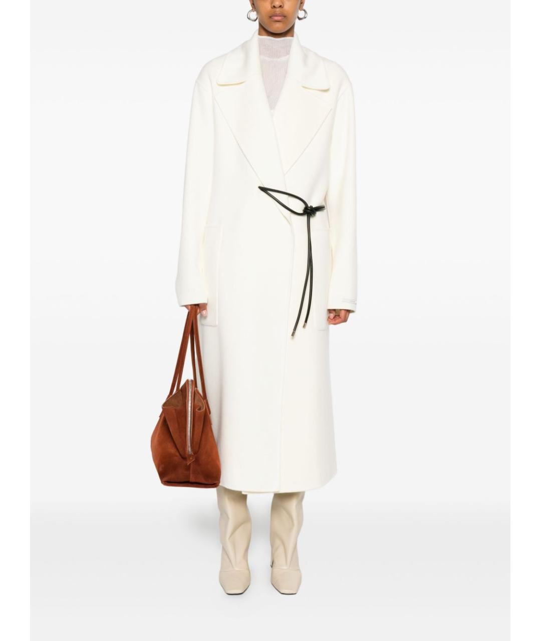 SPORTMAX Бежевое пальто, фото 4