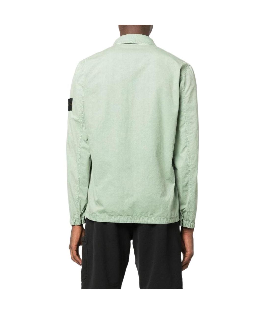 STONE ISLAND Салатовая куртка, фото 4