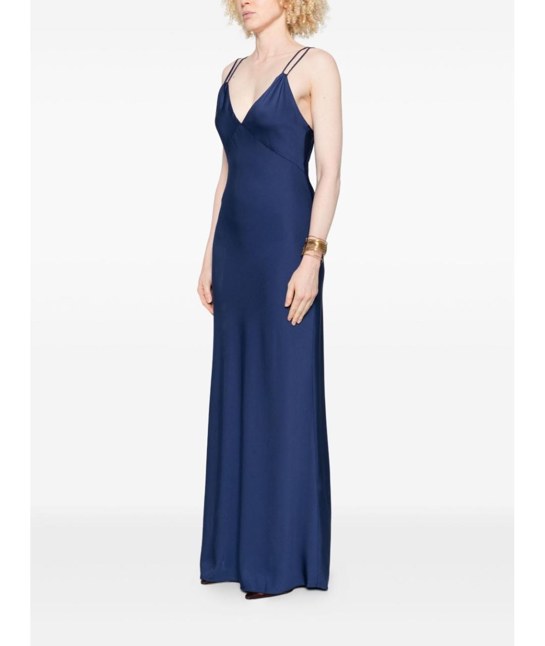 ALICE+OLIVIA Синее коктейльное платье, фото 2