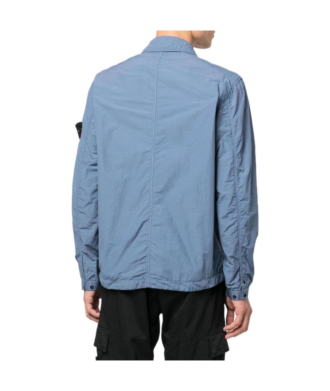 STONE ISLAND Синяя куртка, фото 3