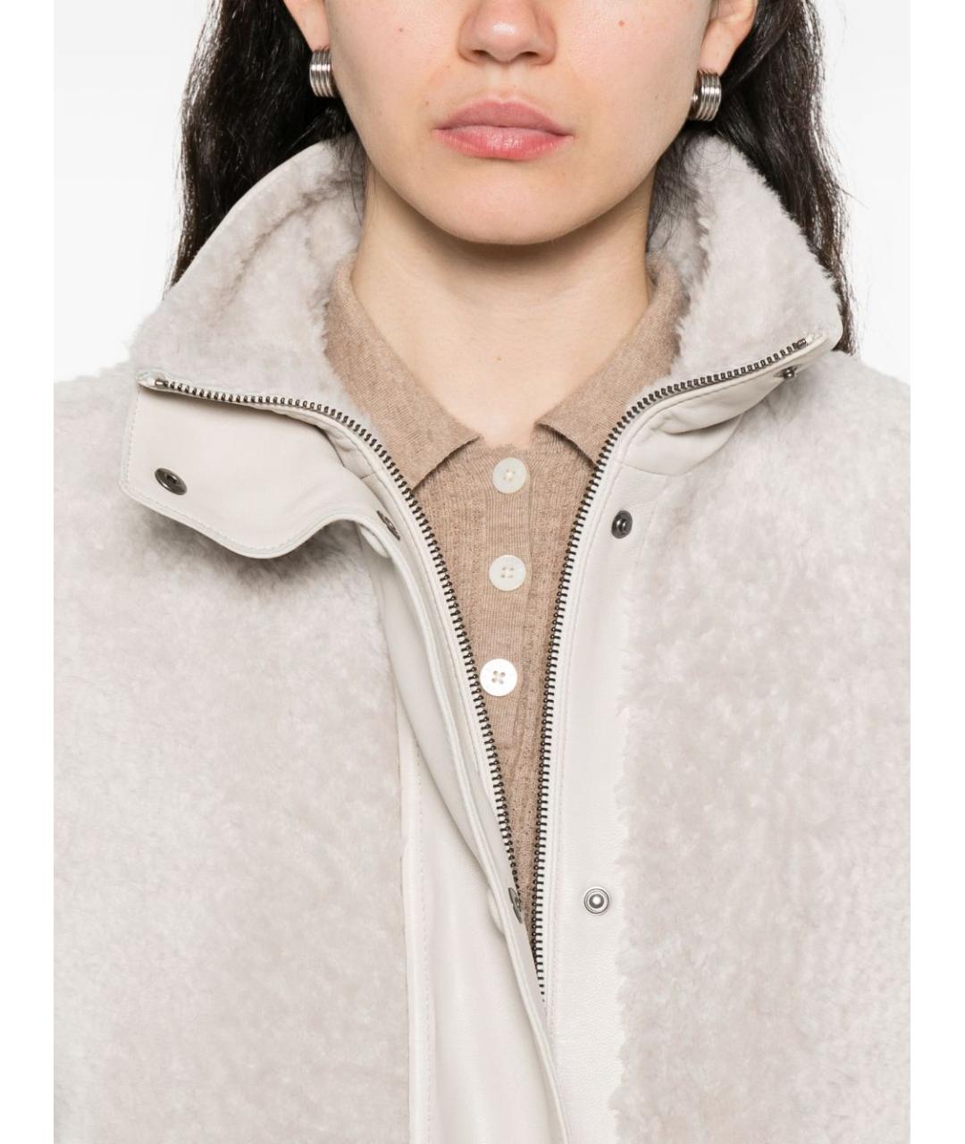 EMPORIO ARMANI Бежевая куртка, фото 4
