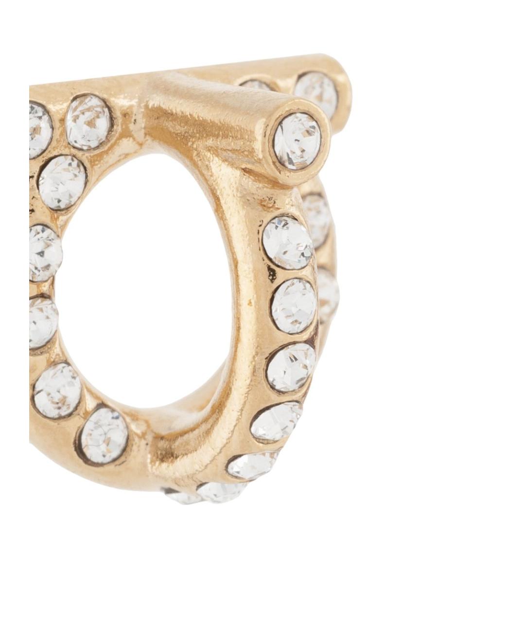 FERRAGAMO Золотые серьги, фото 3