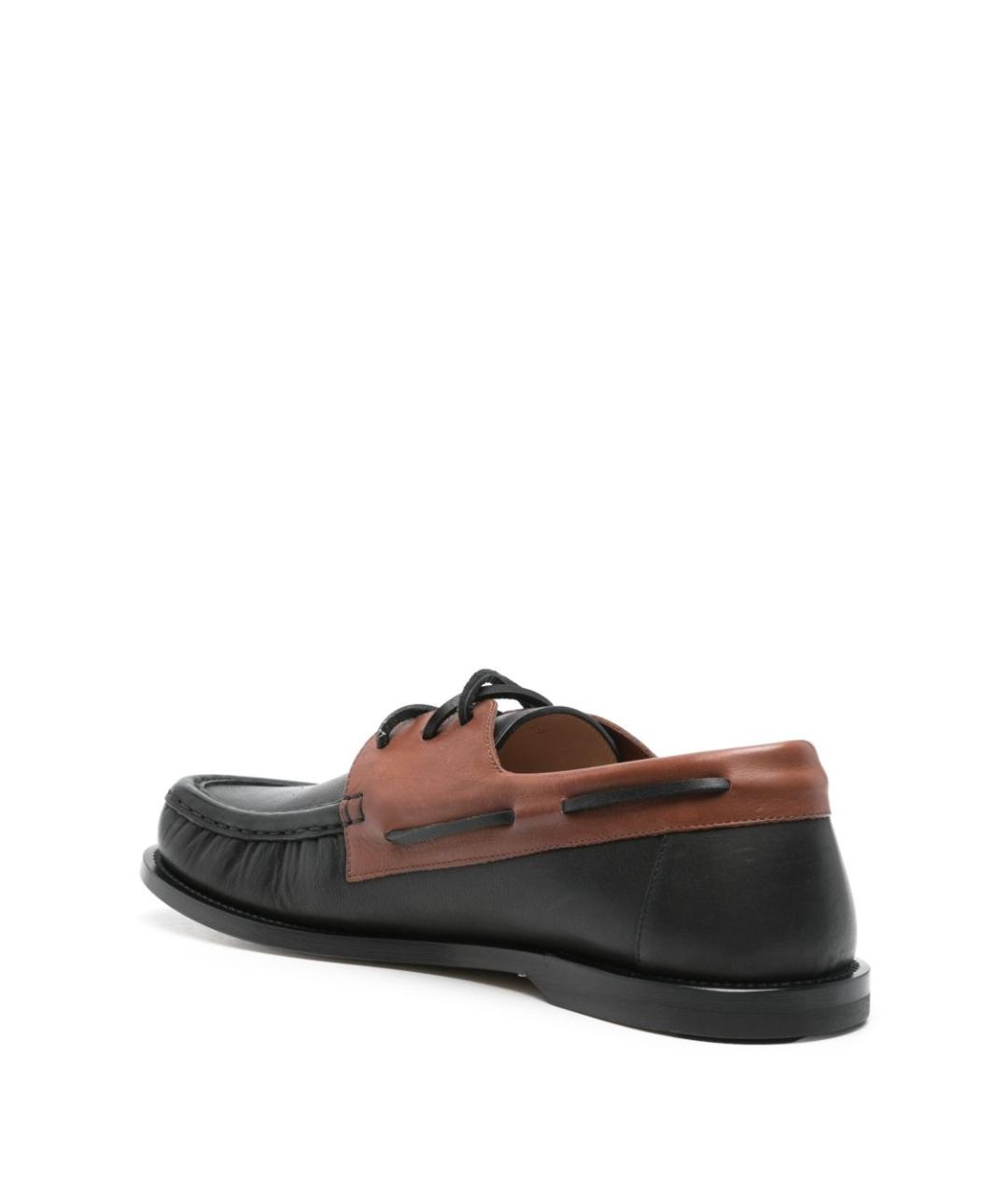 LOEWE Мульти кожаные лоферы, фото 4