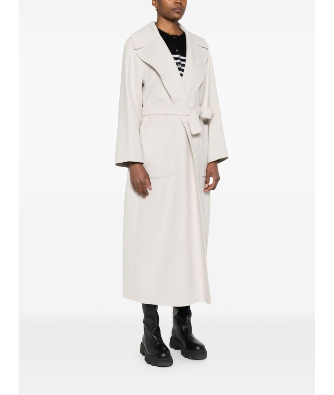 'S MAX MARA Бежевое пальто, фото 4