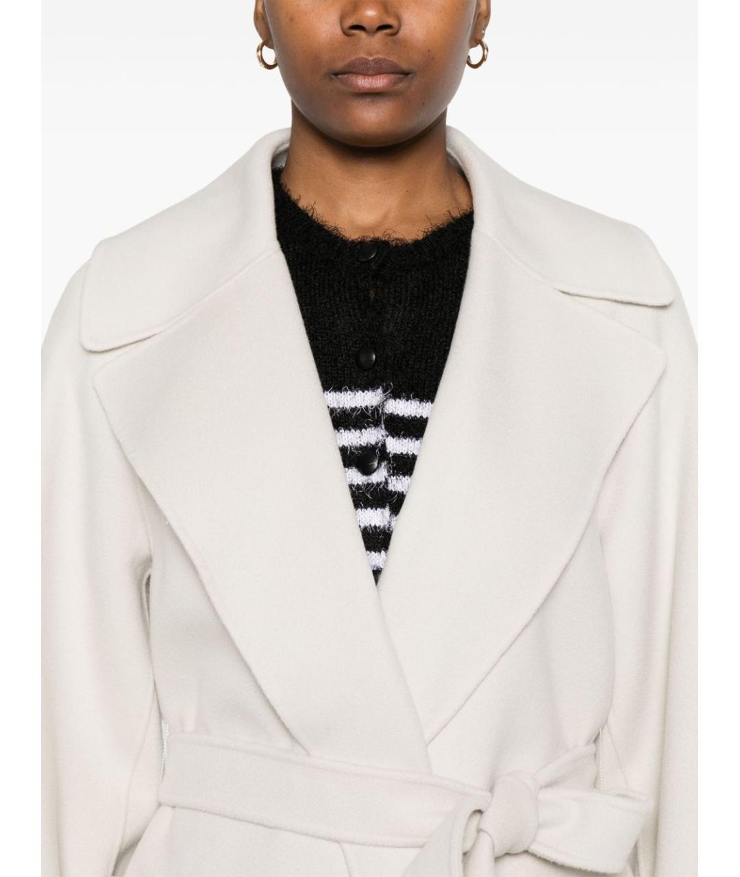 'S MAX MARA Бежевое пальто, фото 3