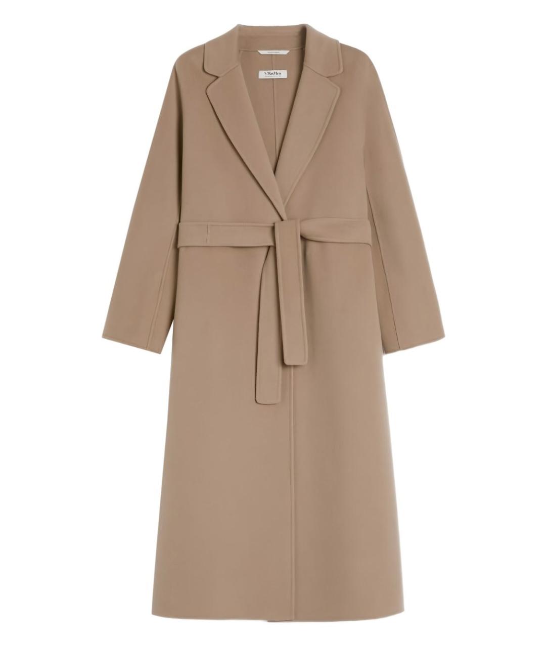 'S MAX MARA Бежевое пальто, фото 1