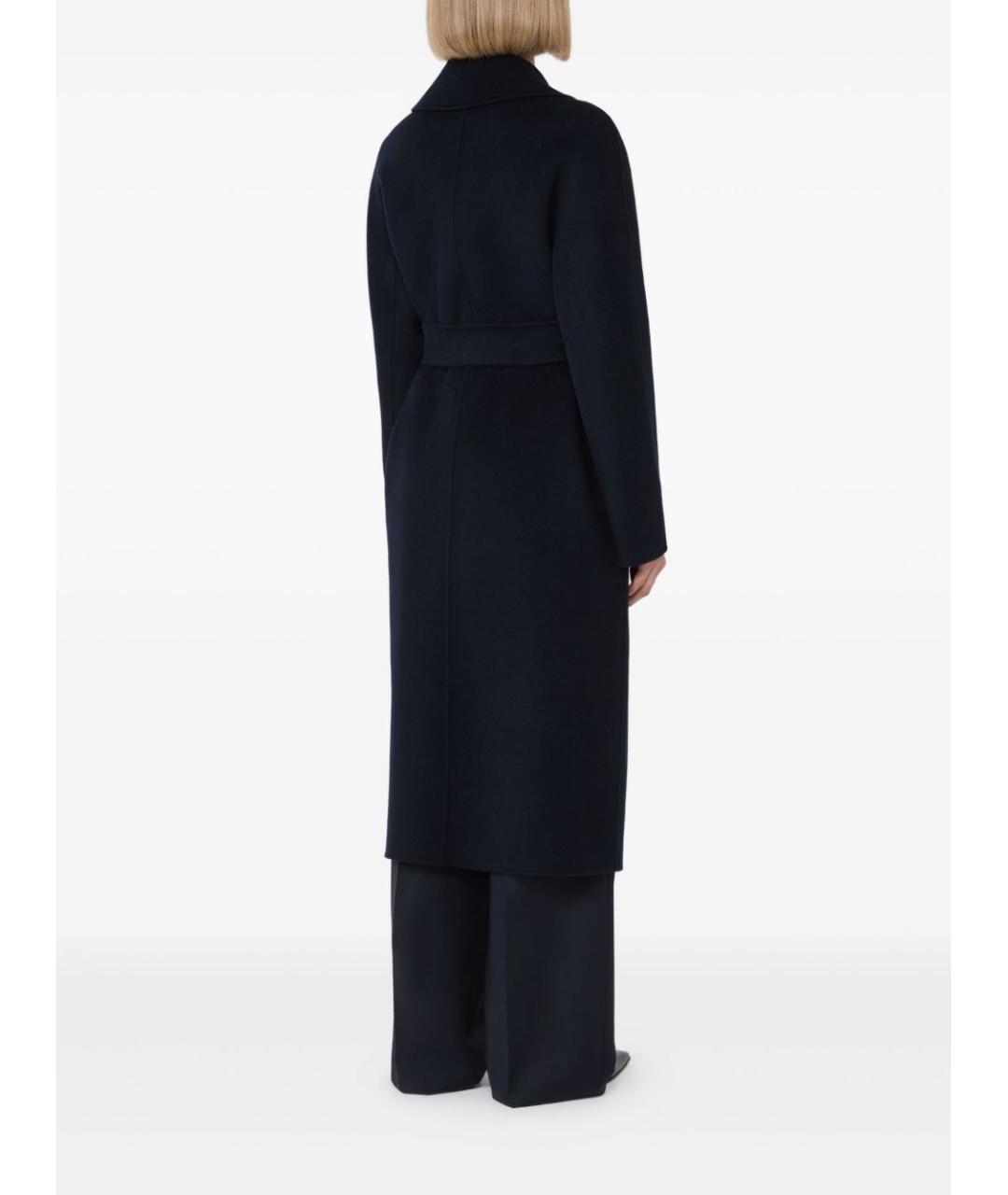 MAX MARA Темно-синее пальто, фото 5