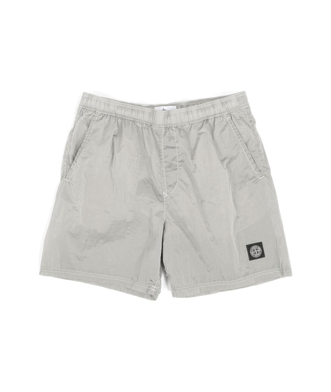 STONE ISLAND Серые шорты, фото 6