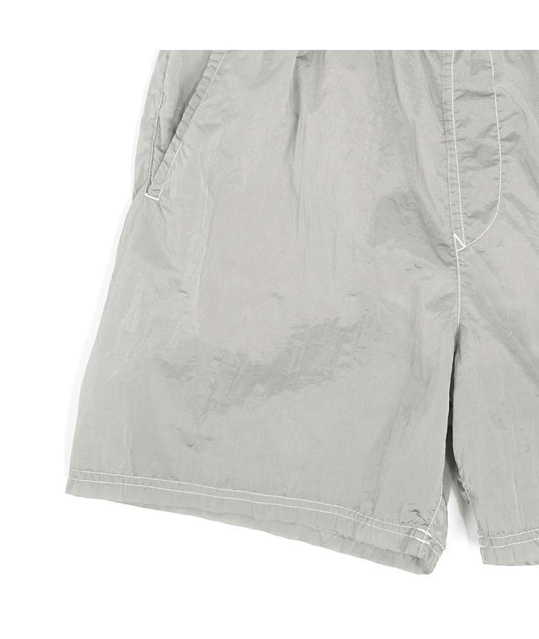 STONE ISLAND Серые шорты, фото 4