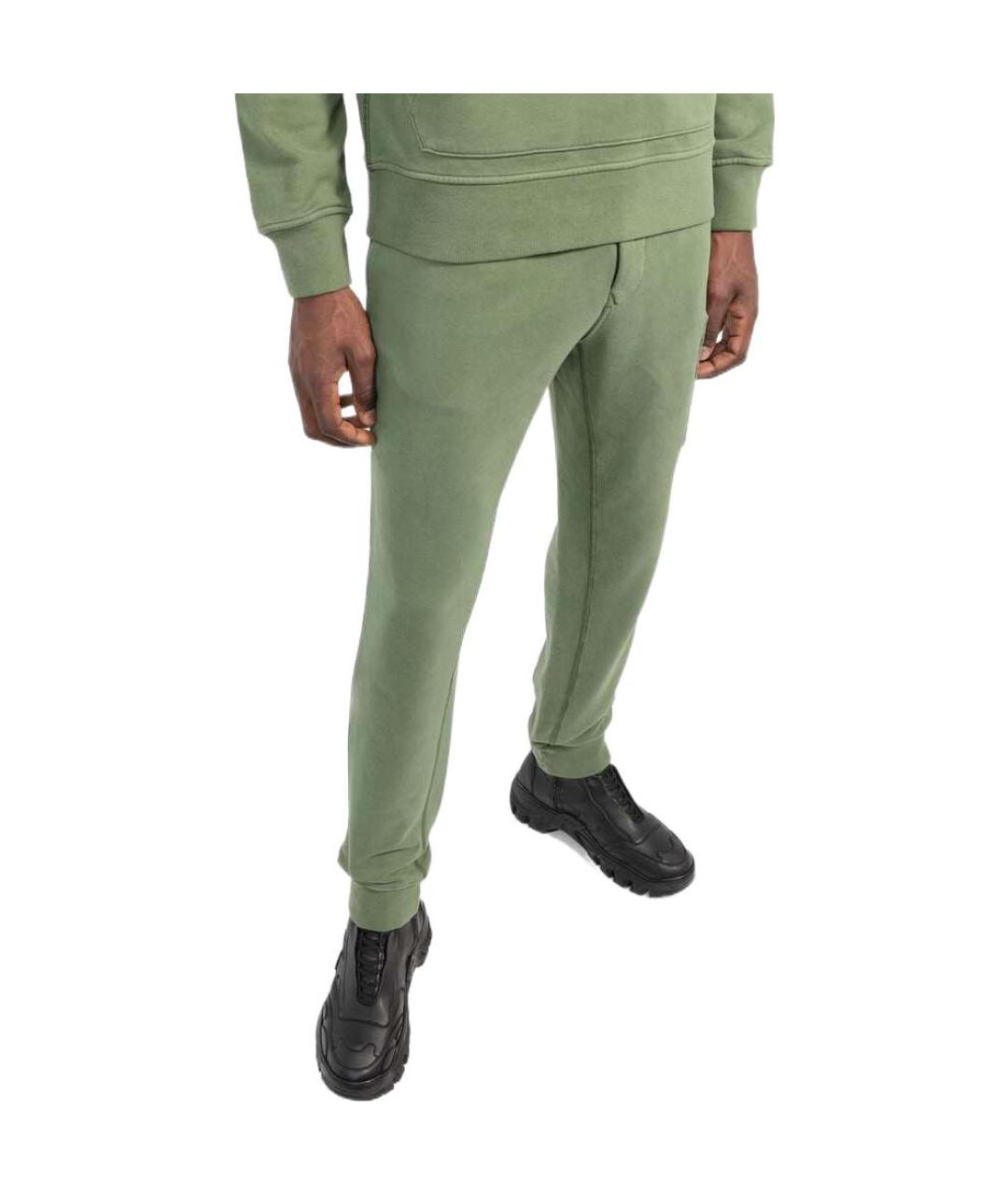 STONE ISLAND Зеленые повседневные брюки, фото 4