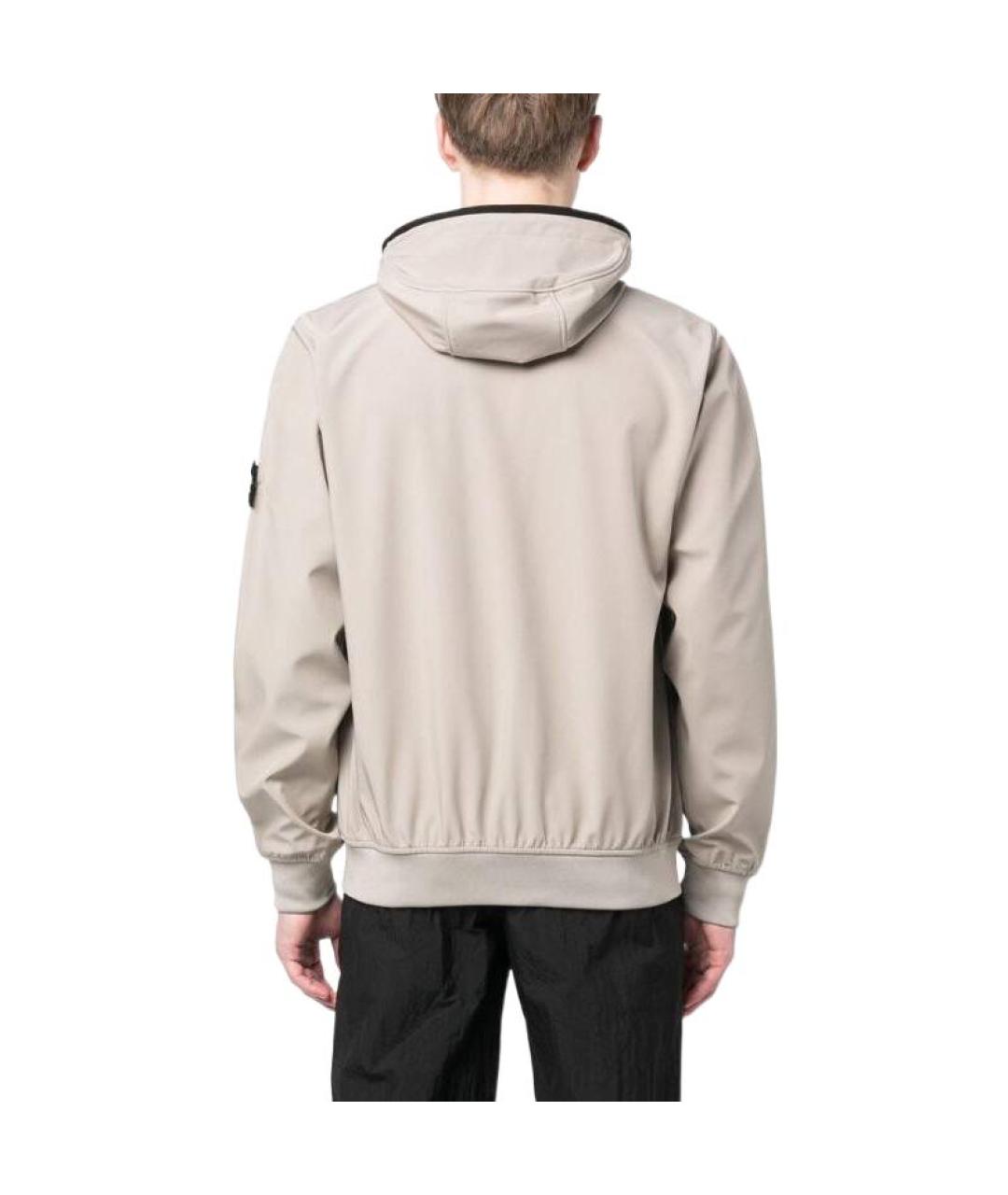 STONE ISLAND Бежевая куртка, фото 3