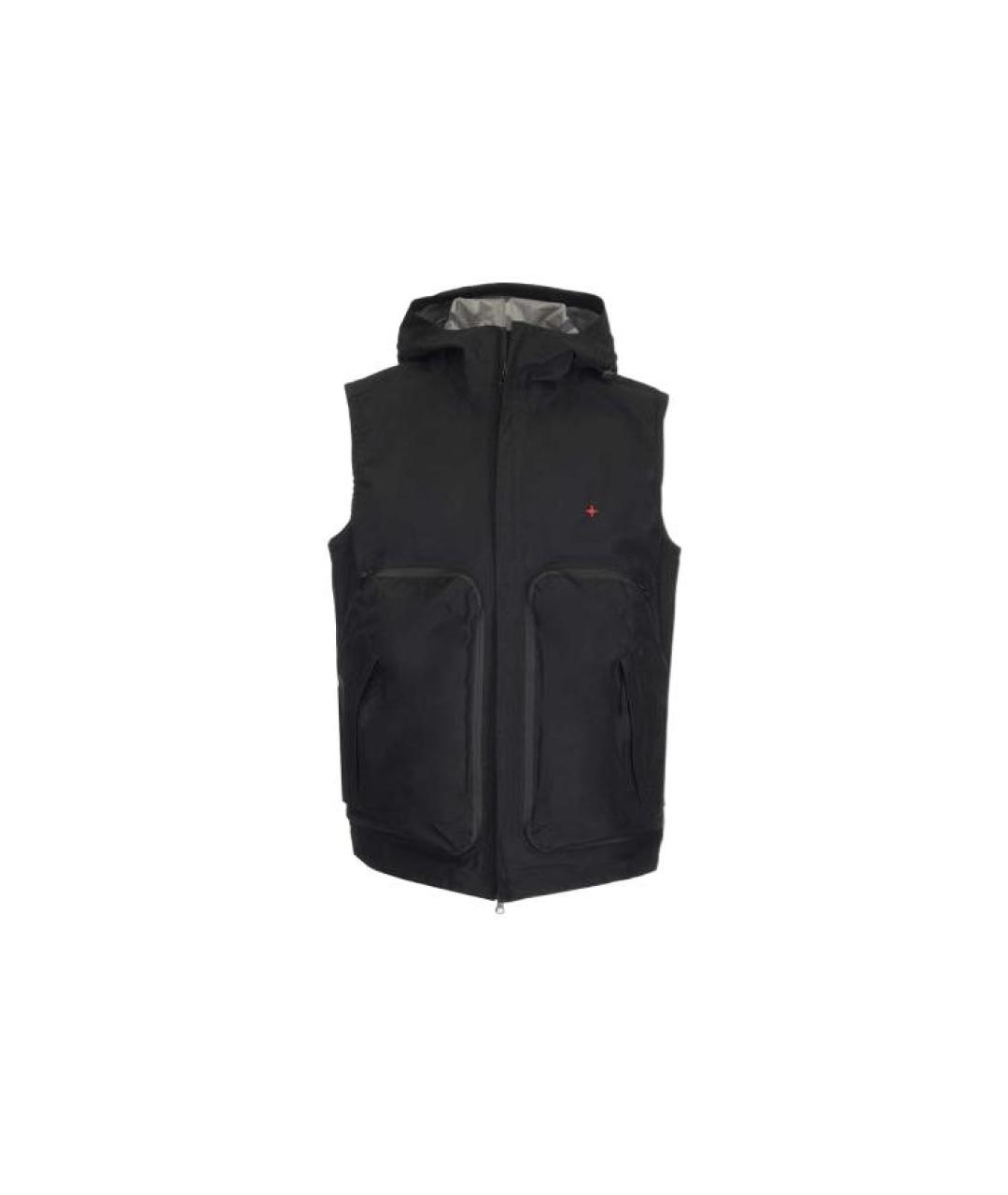 STONE ISLAND Черный жилет, фото 1