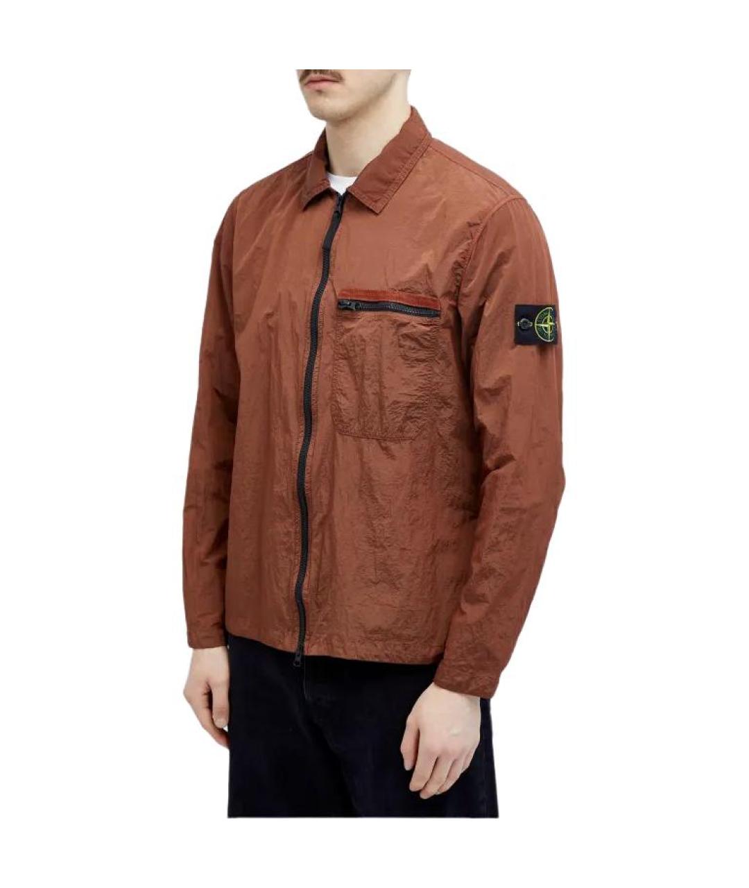 STONE ISLAND Красная куртка, фото 3