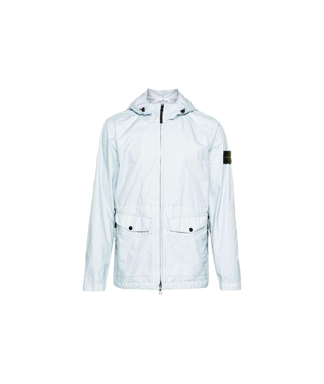 STONE ISLAND Голубая куртка, фото 1