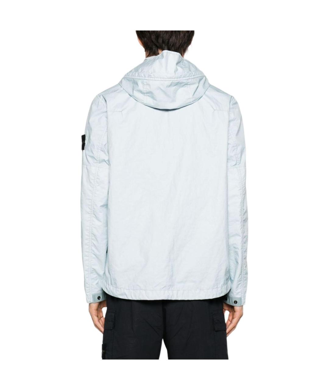 STONE ISLAND Голубая куртка, фото 2