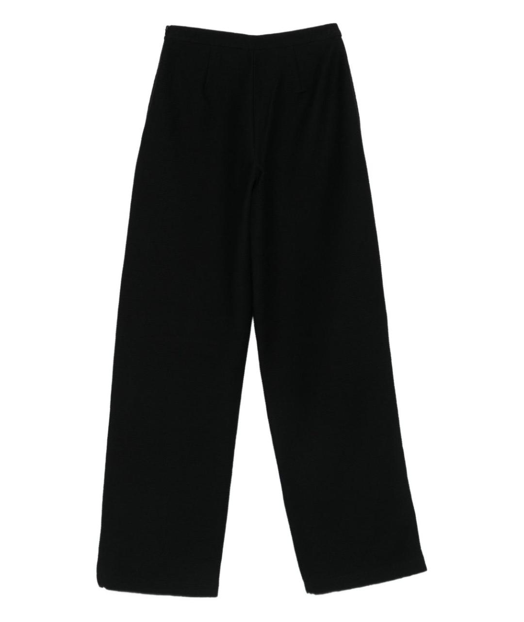 EMPORIO ARMANI Черные прямые брюки, фото 2