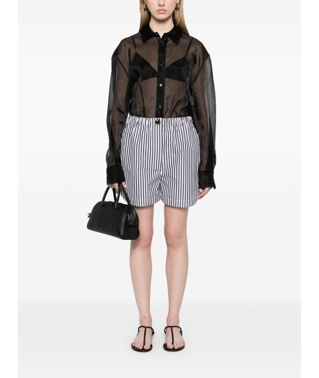SPORTMAX Темно-синие хлопковые шорты, фото 3